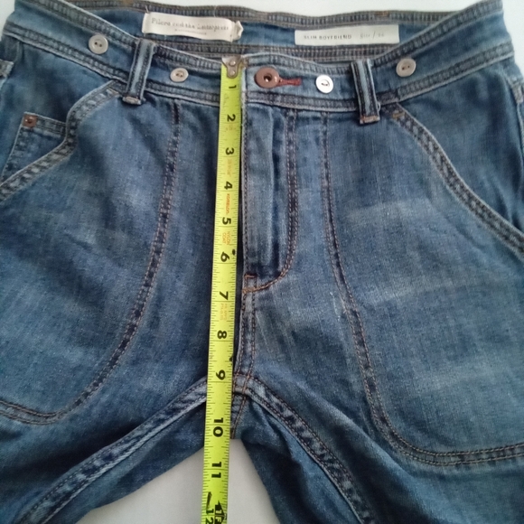 Pilcro and the Letterpress Anthropologie Slim Boyfriend Jeans 26 - Picture 7 of 8